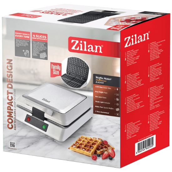 Aparat za vafle ZILAN ZLN2939, 1200W