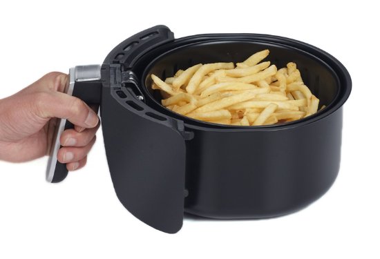 Friteza na vrući zrak ZILAN ZLN3604, 1500W, 3,5l, crna