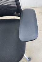 RABLJENI - Ergonomska uredska stolica ERGOVISION Flex 02, crna