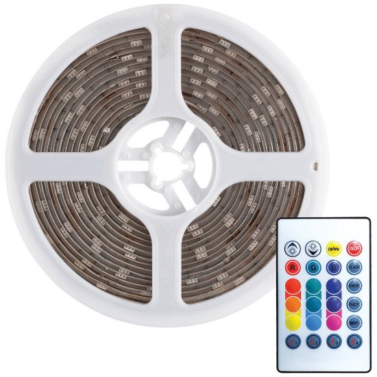 LED traka HOME LS 5000SOUND, RGB, daljinski upravljač, mikrofon, 5m