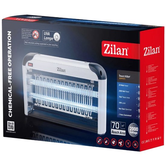 Električna zamka za insekte ZILAN ZLN7071, UV svjetlo, 20W