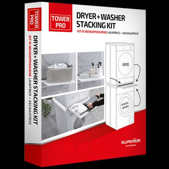 Vezni element SUPERIOR Tower Pro, 60 cm, bijelo