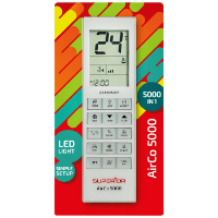 Univerzalni daljinski upravljač za klima uređaje SUPERIOR RC AirCo, 5000 kodova