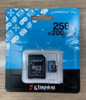 RABLJENI - Memorijska kartica KINGSTON Canvas Go Plus Micro SDCG4/256GB, SDXC 256GB, Class 10 UHS-I + adapte
