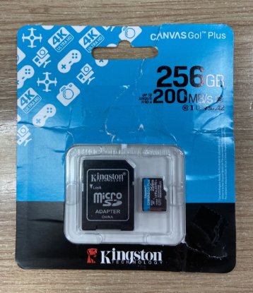 RABLJENI - Memorijska kartica KINGSTON Canvas Go Plus Micro SDCG4/256GB, SDXC 256GB, Class 10 UHS-I + adapte