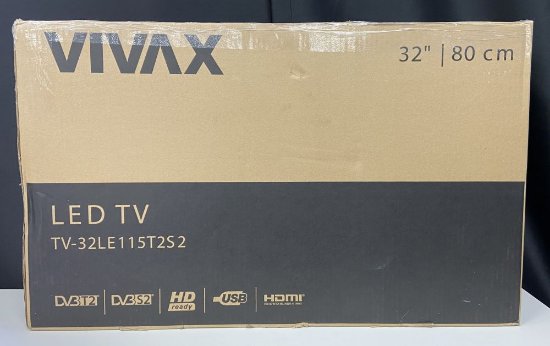 RABLJENI - LED TV 32" VIVAX IMAGO 32LE115T2S2, HD Ready, DVB-T2/C/S2, HDMI, VGA, USB - energetski razred F