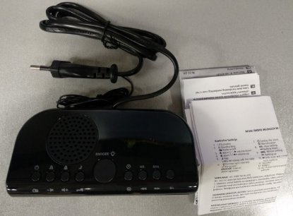 RABLJENI - Radio budilica MUSE M-12CR, crna