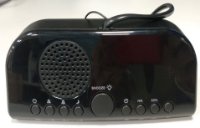RABLJENI - Radio budilica MUSE M-12CR, crna