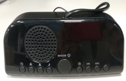 RABLJENI - Radio budilica MUSE M-12CR, crna