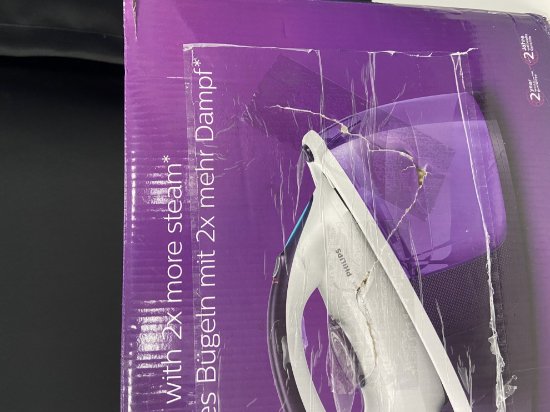 RABLJENI - Parna postaja PHILIPS GC6740/30, 2400W, 5,2 bara, 300g/min, ljubičasta