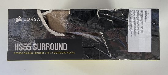 RABLJENI - Slušalice CORSAIR HS55 Surround, mikrofon, crne