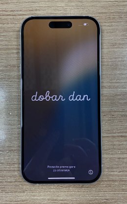 IZLOŽBENI - Mobitel APPLE iPhone 15, 6,1", 6GB, 128GB, iOS, plavi