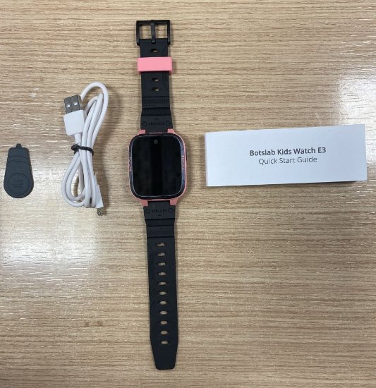 RABLJENI - Dječji pametni sat SMART360 Botslab Kids Watch E3, 4G+ video pozivi, SOS gumb, lociranje, rozi