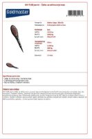 Četka za kosu GOLDMASTER GM-7168 Jasmin, 180 C, crna