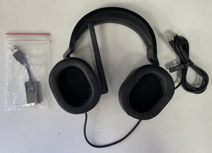 RABLJENI - Slušalice CORSAIR HS55 Surround, mikrofon, crne