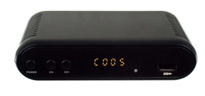 RABLJENI - TV tuner SYNERGY T-202, DVB-T2 HEVC265, SCART, LAN, HDMI, zemaljski, crni