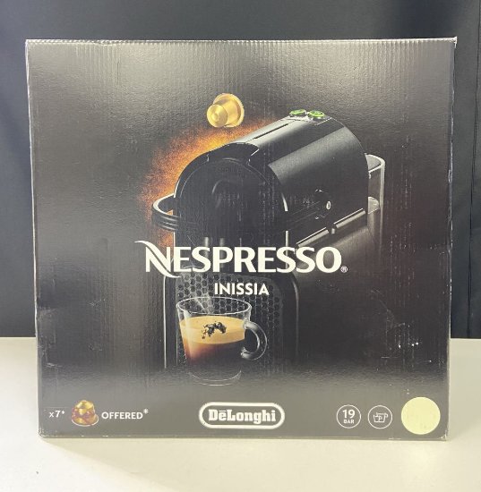 OPEN BOX - Aparat za kavu DE'LONGHI EN80.CW Inissia, 1260 W, 0,7 l, Nespresso, bež