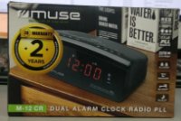 RABLJENI - Radio budilica MUSE M-12CR, crna