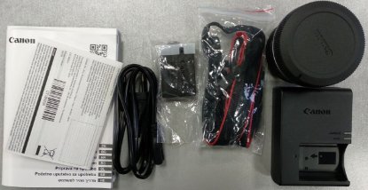 RABLJENI - Digitalni fotoaparat CANON EOS R50 + RF-S 18-45mm f/4.5-6.3 IS STM, 24,2 Mp, 4K Ultra HD, crni