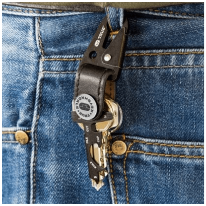 Privjesak za ključeve sa alatom TRUE TU921, 7u1, KeyShackle