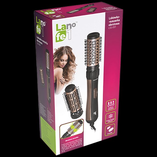 Četka za kosu LAFE LSS001, rotirajuća, 1000 W
