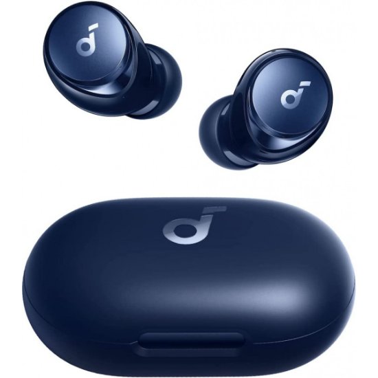 RABLJENI - Slušalice ANKER SoundCore Space A40, in-ear, bežične, Bluetooth, plave
