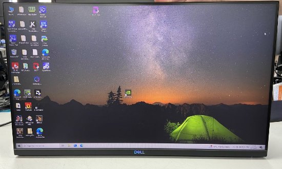 RABLJENI - Monitor 27" DELL SE2723DS, QHD, IPS, 75Hz, 5ms, 350cd/m2, 1000:1, AMD FreeSync, crni