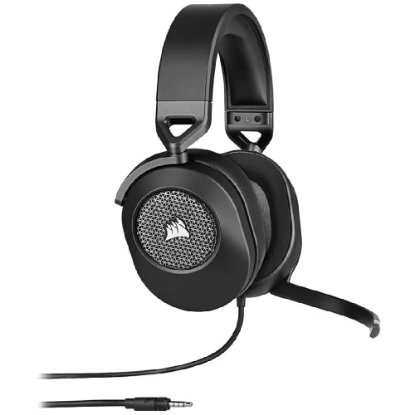 RABLJENI - Slušalice CORSAIR HS65 Surround Gaming Wireless, bežične, mikrofon, crne