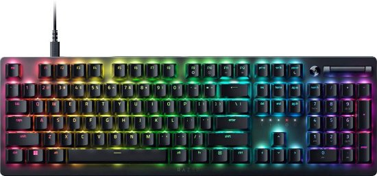RABLJENI - Tipkovnica RAZER Deathstalker V2, mehanička, Red, RGB, crna, USB