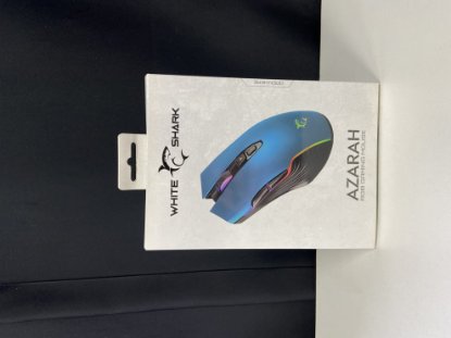 RABLJENI - Miš WHITE SHARK Azarah, 6400dpi, optički, žičani, plavi