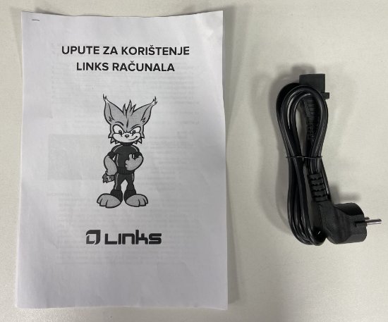 RABLJENI - Računalo LINKS Gaming PC G110I / Core i5 12400F, 16GB DDR4, 1TB HDD + 250GB SSD NVMe, RTX 3050 8GB, WIFI, bez OS