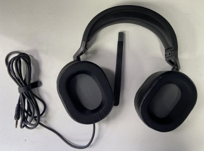 RABLJENI - Slušalice CORSAIR HS65 Surround Gaming Wireless, bežične, mikrofon, crne