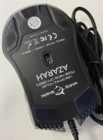 RABLJENI - Miš WHITE SHARK Azarah, 6400dpi, optički, žičani, plavi