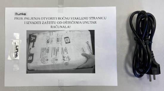 RABLJENI - Računalo LINKS Gaming PC G155I / Core i5 14600K, 32GB DDR5, 2TB SSD NVMe, RTX 4060Ti 8GB, WIFI, bez OS