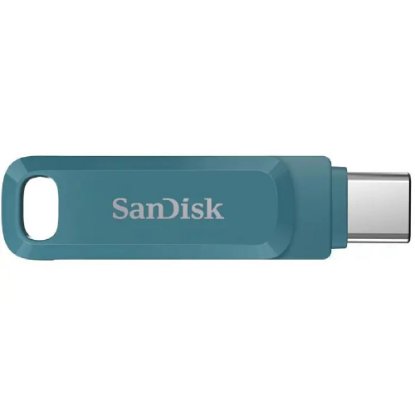 Memorija USB 3.2 FLASH DRIVE, 64GB, SANDISK Ultra Dual Drive USB-C i USB-A, SDDDC3-064G-G46NBB, plavi