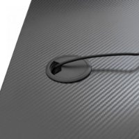 Gaming stol WHITE SHARK Fire Shadow, RGB, crno-crveni