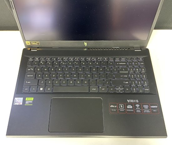 RABLJENI - Laptop ACER Nitro V15 NH.QSFEX.00E / Ryzen 7 7735HS, 16GB, 512GB SSD, nVidia GeForce RTX 4060, 15.6" FHD 180Hz IPS, Linux, crni