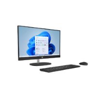 Računalo AiO HP 24-cr0049ny / 23,8" FHD IPS, Core i7 1355U, 16GB, 1TB SSD, Intel Iris Xe Graphics, WiFi, tipkovnica, miš, bez OS, crno