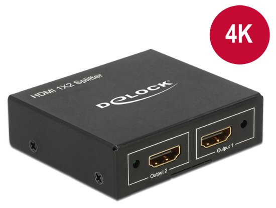 Razdjelnik HDMI DELOCK Switch, HDMI In na 2x HDMI out, 4K
