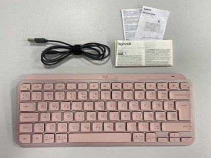 RABLJENI - Tipkovnica LOGITECH MX Keys mini, bežična, BT, roza