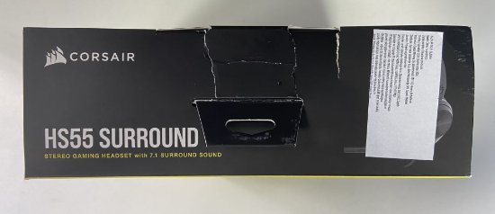 RABLJENI - Slušalice CORSAIR HS55 Surround, mikrofon, crne