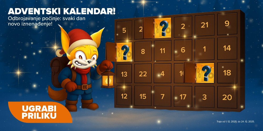 Prikažite detalje za Adventski kalendar