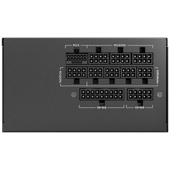 Napajanje 850W, ANTEC GSK850 EC, ATX 3.1, 120mm vent., 80+ Gold, modularno