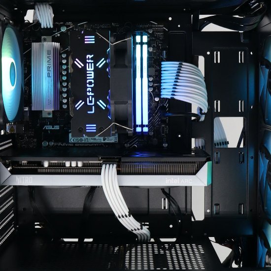 PREORDER - Računalo EPOCH Io / Ryzen 5 7500F, 16GB DDR5, 1TB SSD NVMe, Intel Arc B570 10GB, WiFi, Windows 11, crno