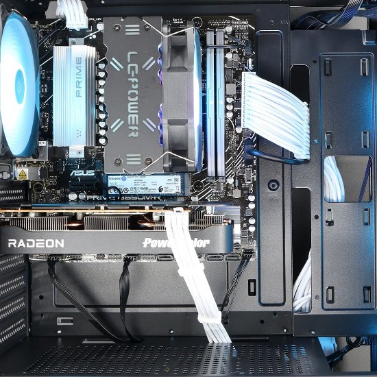 PREORDER - Računalo EPOCH Ganymede / Ryzen 5 9600X, 32GB DDR5, 2TB SSD NVMe, AMD Radeon RX 9060 XT 16GB, WiFi, Windows 11, crno