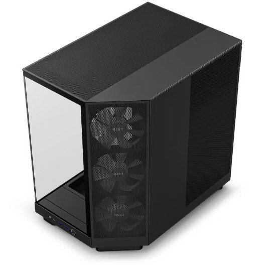Kućište NZXT H6 Flow RGB, ATX, prozor, crno, bez napajanja