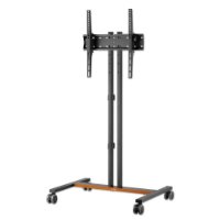 Nosač za TV MANHATTAN 462068, 34" - 55", 35kg, podni, mobilni, crno-smeđi