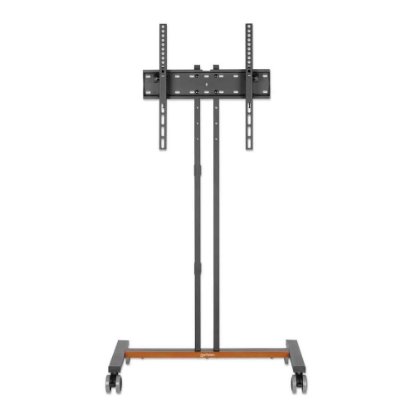 Nosač za TV MANHATTAN 462068, 34" - 55", 35kg, podni, mobilni, crno-smeđi