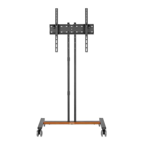 Nosač za TV MANHATTAN 462068, 34" - 55", 35kg, podni, mobilni, crno-smeđi