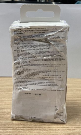 OPEN BOX - Kućni punjač SAMSUNG Power Adapter Trio, 2x USB-C, 1x USB-A, 65W